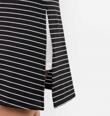 Cardigan Alongado Listrado